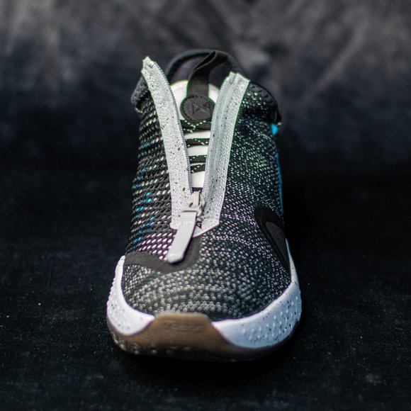 Nike Paul George 4 Grey Blue Men's Size 9.5 - Picture 3 of 15